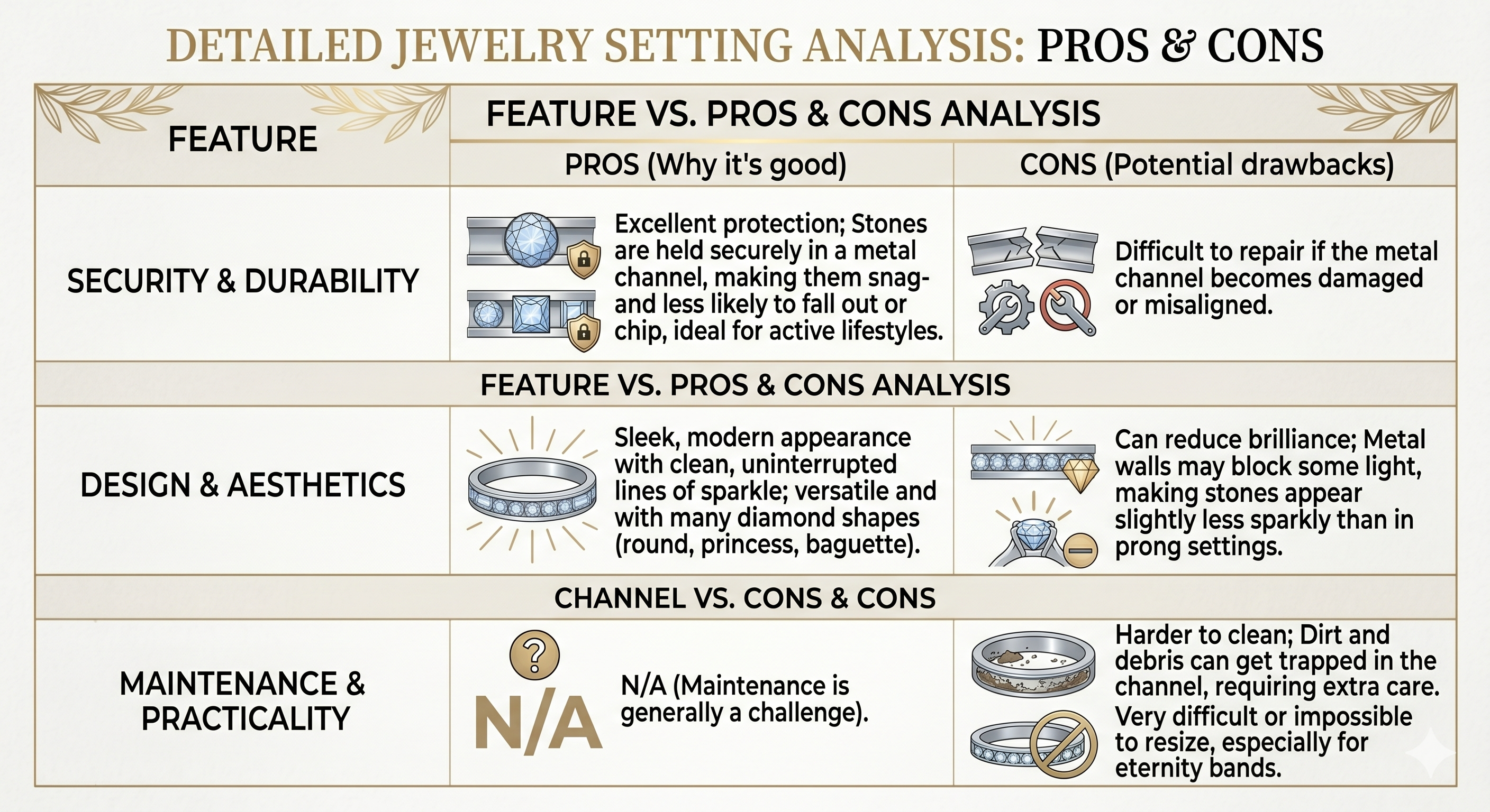 Are Channel Set Rings Good